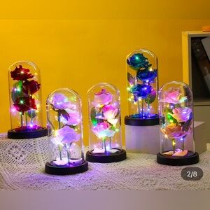 Mother’s Day Flowers, with LED light.